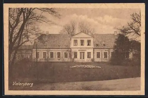 AK Vintersborg, Blick auf das Schloss