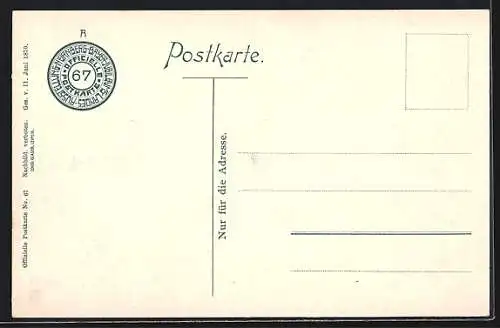 AK Nürnberg, Bayer. Juniläums-Landes-Ausstellung 1906, Gebäude der Stadt Nürnberg