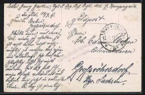 Künstler-AK Ad. Hoffmann: Kleine Soldaten in der Putzstunde