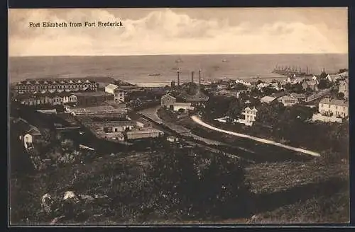 AK Port Elizabeth, View from Fort Frederick