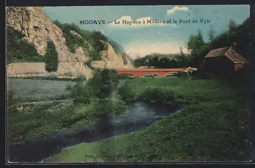 AK Modave, Le Hoyoux à Modave et le Pont de Vyle