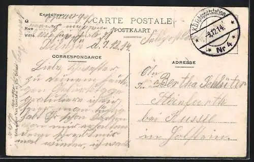 AK Leerne-Sainte-Marie, Entrée du Parc du Château d`Oydonck