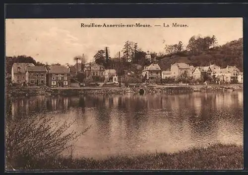 AK Rouillon-Annevoie-sur-Meuse, La Meuse