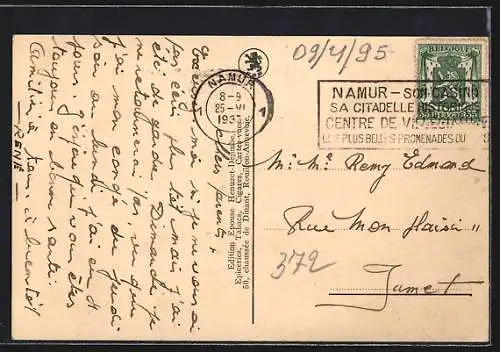 AK Rouillon-Annevoie-sur-Meuse, La Meuse