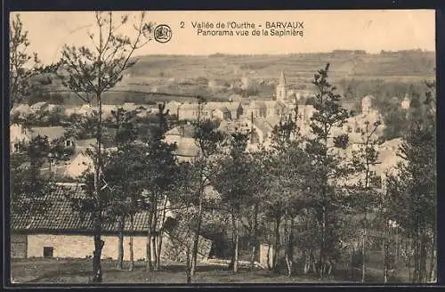 AK Barvaux, Panorama vue de la Sapinière