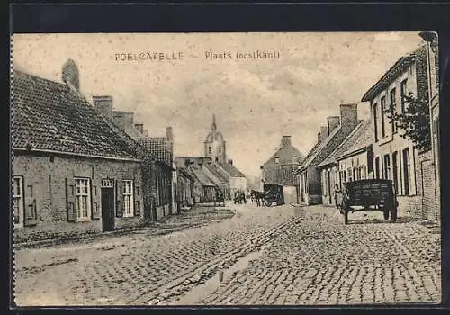 AK Poelcapelle, Plaats, oostkant