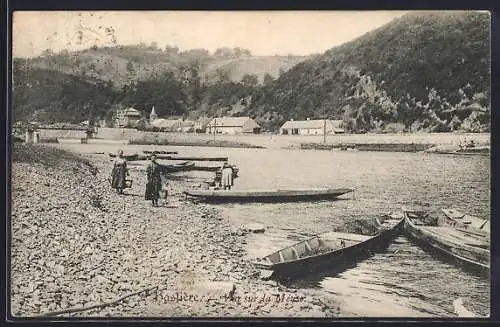 AK Hastière, Vue sur la Meuse