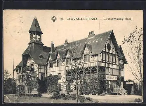 AK Genval-les-Eaux, Le Normandy-Hôtel