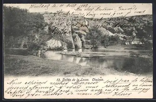 AK Chaleux, Vallée de la Lesse, Panorama