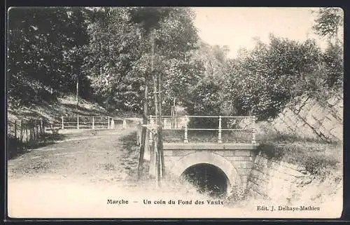 AK Marche-en-Famenne, Un coin du Fond des Vaulx