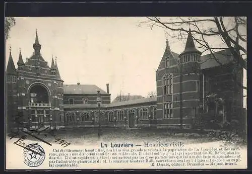 AK La Louvière, Hospices civils