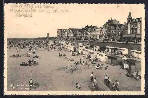 AK Middelkerke, La Plage