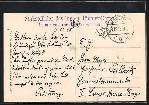 AK Anvers, Musée Royal des Beaux-Arts