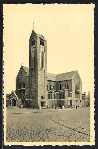 AK Quaregnon, Eglise St-Quentin