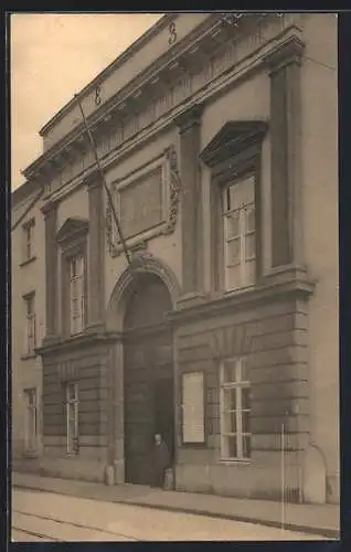 AK Bruxelles, Hôpital Sainte-Elisabeth, Facade principale