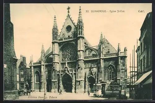 AK Dunkerque, Eglise St.Eloi