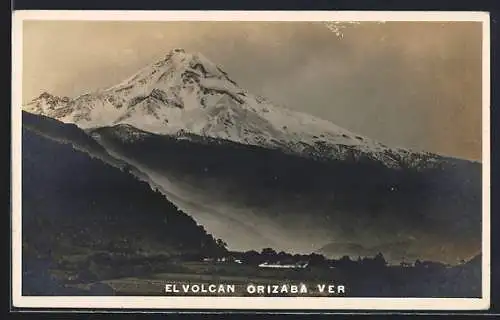 AK Mexiko, El Volcan Orizaba Ver, Vulkan