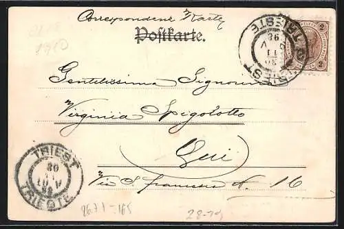 AK Szene aus der Tannhäuser-Sage