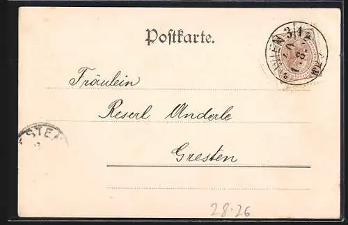 AK Szene aus dem Märchen Der Fliegende Holländer