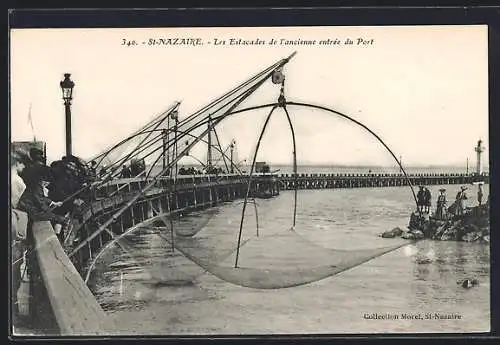 AK St-Nazaire, Les Estacades de l`ancienne entrée du Port