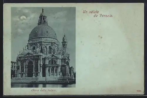 Mondschein-AK Venezia, Chiesa della Salute