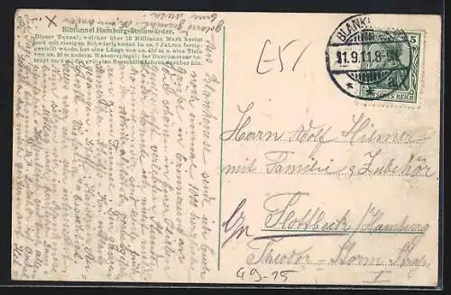 AK Hamburg-St. Pauli, Elbtunnel