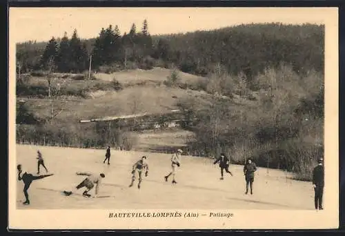 AK Hauteville-Lompnès /Ain, Patinage