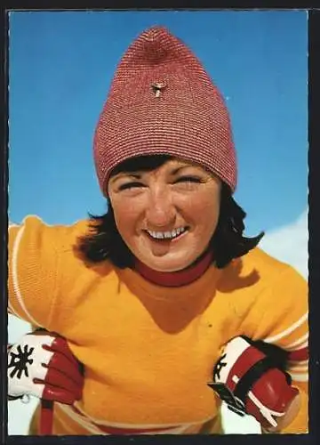 AK Skisportlerin Marianne Ranner im Schnee