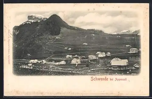 AK Schwende bei Appenzell, Panorama