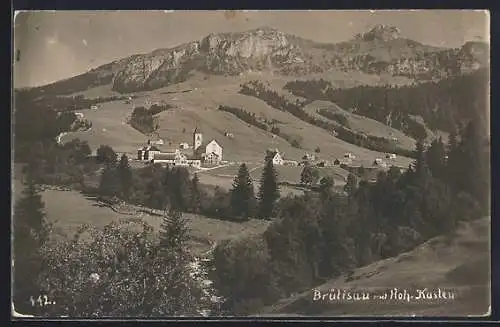 AK Brülisau, Panorama mit Hoh-Kasten