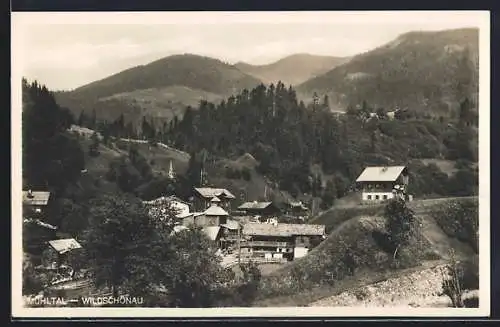 AK Wildschönau, Mühltal mit Bergen