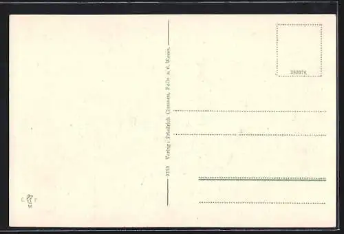 AK Polle a. d. Weser, Burgruine