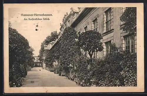 AK Hannover-Herrenhausen, Am Kurfürstlichen Schloss