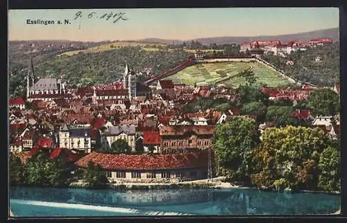 AK Esslingen / Neckar, Totalansicht