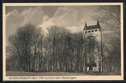 AK Pfullingen, Partie am Schönbergturm