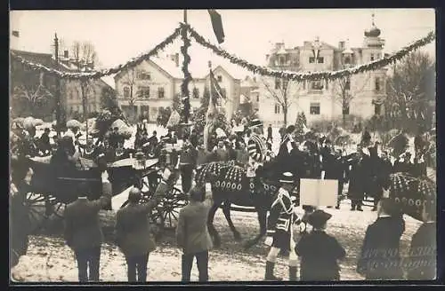 AK Meiningen, Besuch der Königin Adelheid von Sachsen-Meiningen