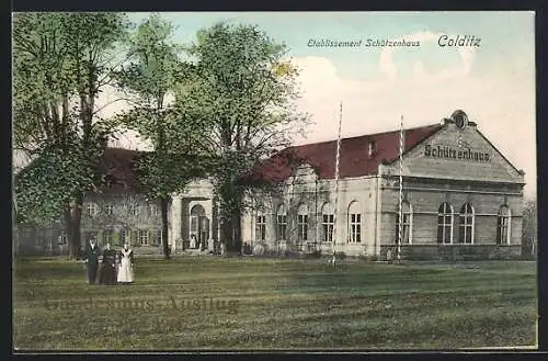 AK Colditz, Gasthof Schützenhaus