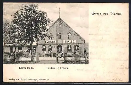 AK Rekum, Gasthaus Kaiser Halle