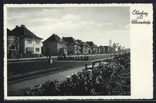 AK Oldenburg i. O., Partie in der Schleusenstrasse