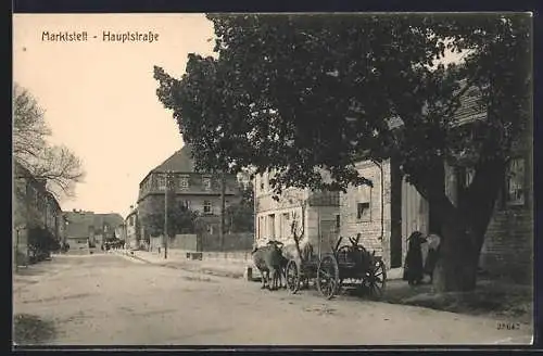 AK Marktsteft, Partie in der Hauptstrasse