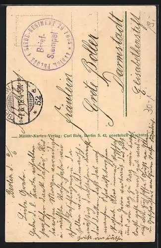 AK Soldat des 4. Garde-Regiment zu Fuss