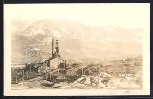 AK Butte, MT, Badger Mine