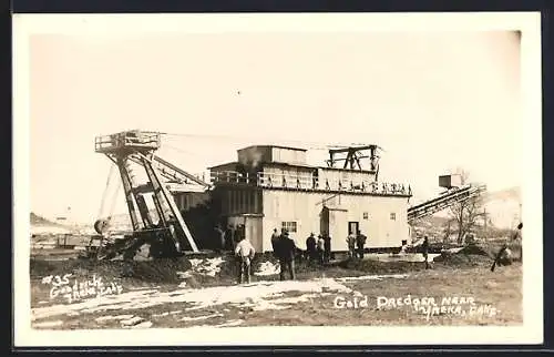 AK Yreka Creek, CA, Golddredging near Yreka