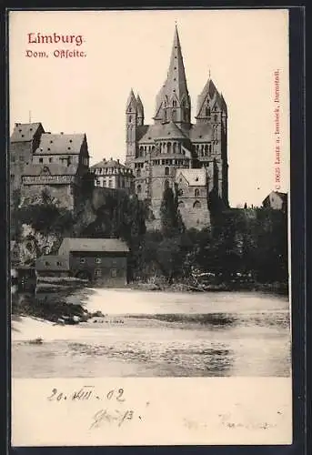 AK Limburg / Lahn, Dom von der Ostseite