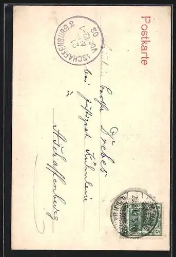 AK Limburg / Lahn, Dom von der Ostseite