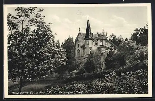 AK Finsterbergen, Hotel-Haus Erika