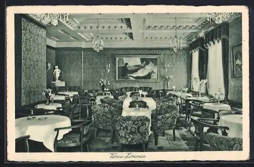 AK Leipzig, Gasthaus Esplanade, Markgrafenstrasse 10, Venus Zimmer