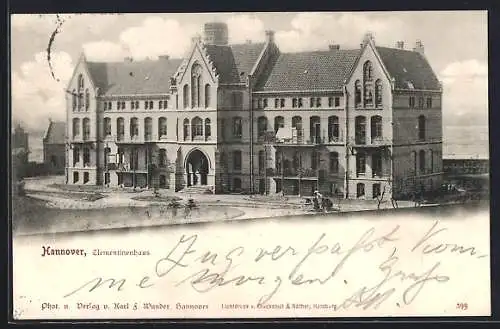 AK Hannover, Blick auf das Clementinenhaus