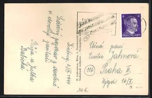 AK Kierling, Ortsansicht aus der Vogelschau