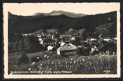 AK Hohenberg, Ortspanorama gegen Reisalpe